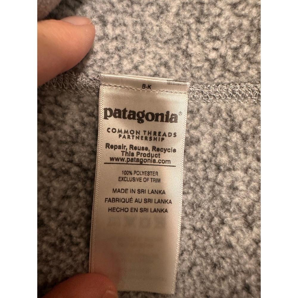 Unavailable - Patagonia Better Sweater Vest Womens Small Grey Heather Zip Fleece - Picture 4 of 4